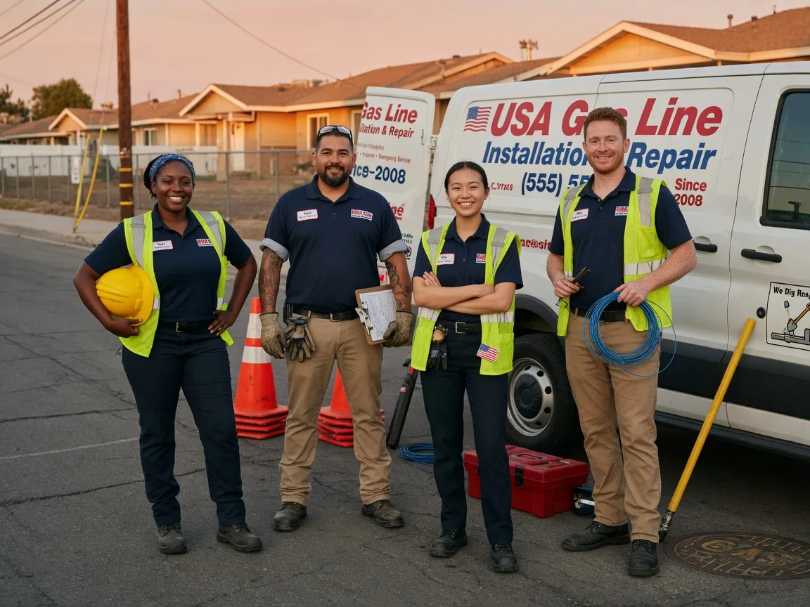 Gas Line Installation company in Pinon, NM